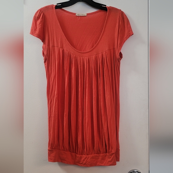 Mabella Chic Women's Coral Top - Picture 1 of 6